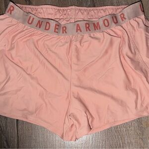 Under Armour Peach Athletic Shorts
